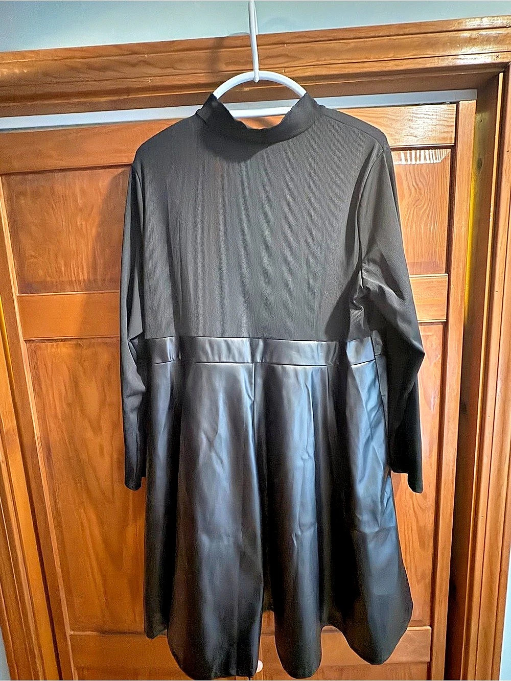 SHEIN CURVE Black Mini Dress Size 2XL Like New